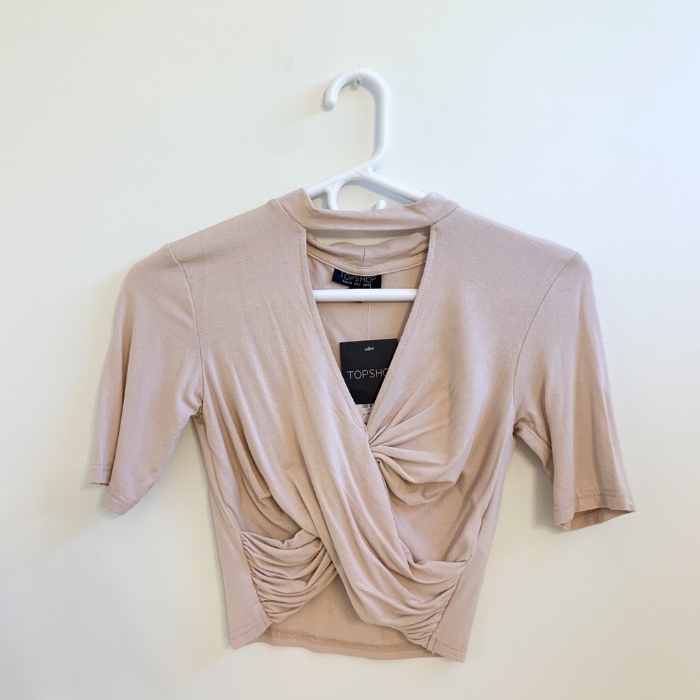 Dusty Pink Crop Top